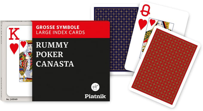 HOT Games Pokerspeelkaartenset Dubbel