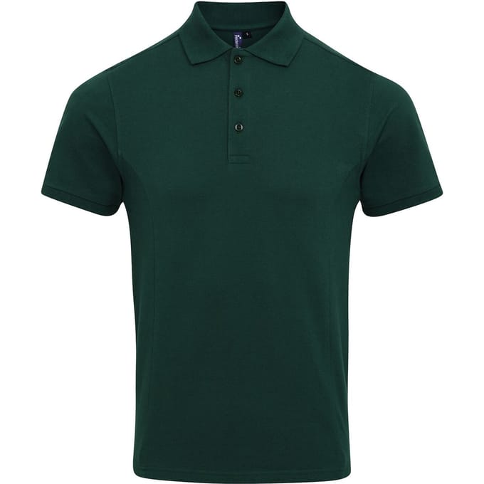 Premier Heren Coolchecker Plus Pique Polo Met CoolPlus (Fles)