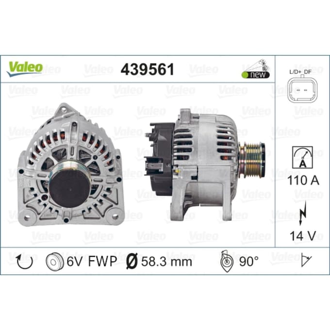 Spanningsregelaar VALEO 439561
