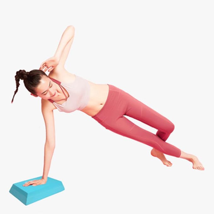 Balance Pad Board TPE Yogamat Stabiliteitskussen Oefentrainer Antislip voor Training Enkel Core Stabiliteitstraining Herstel blue