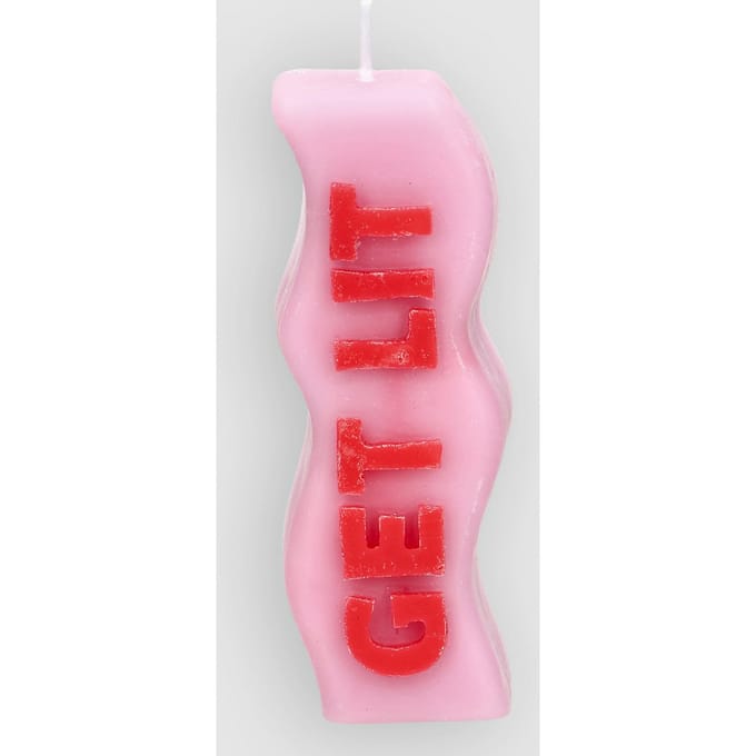 Blue Tomato Word Kaars roze