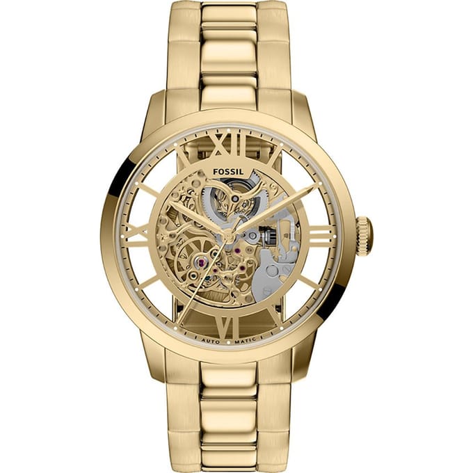 FOSSIL ME3280 Mannen Horloge 44 mm - Goudkleurig