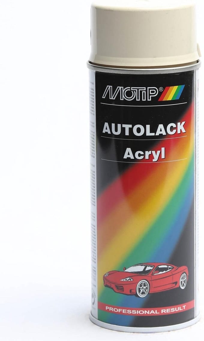 Motip 45700 - Autolak spuitbus - Wit  - 400ml