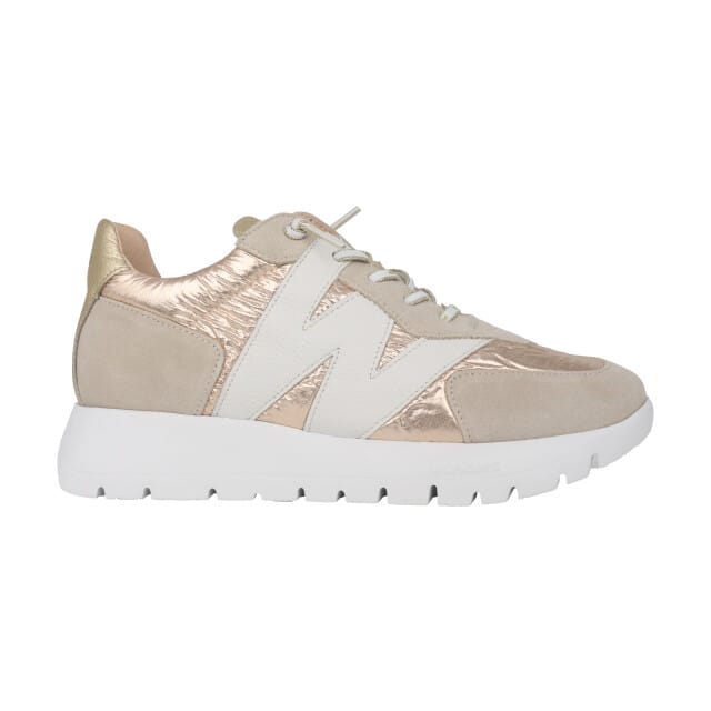 Wonders Oslo - dames sneaker - Beige - maat 35 (EU) 2 (UK)