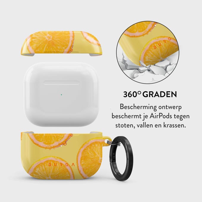 Burga Hardcase voor de Apple AirPods 3 - Bitter