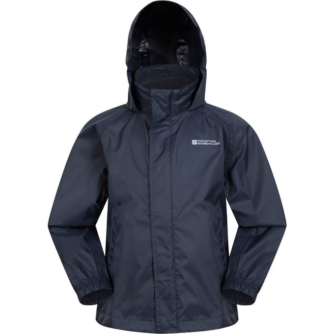 Mountain Warehouse Pakka II Waterdichte Jas voor Kinderen/Kinderen (Donkerblauw)