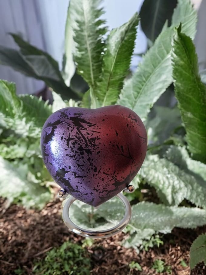 Hart Urn - Verdeel Urn - Midnight Galaxy 13201