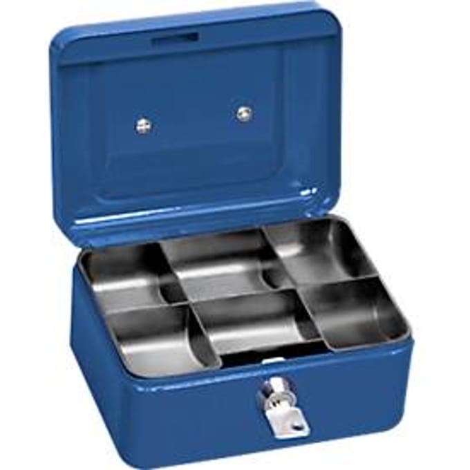 MAUL Geldkist Munteninzet 12.5 x 15.2 x 8 cm blauw