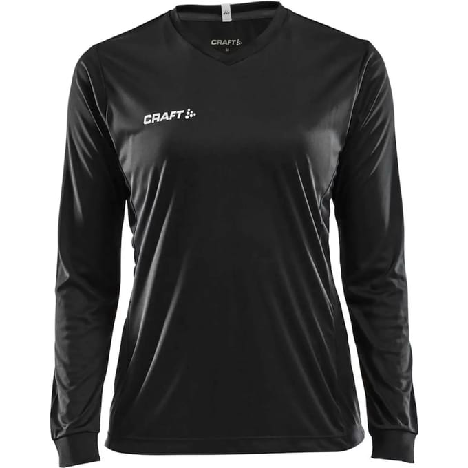 Craft Squad Jersey Solid LS W 1906885 - Black - XS