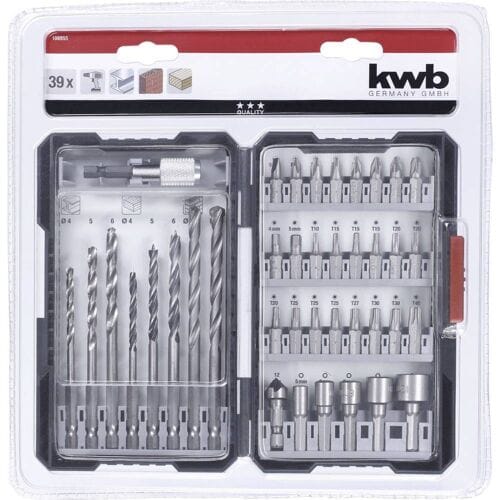 kwb 108955 39-delig Boor- en bitassortiment
