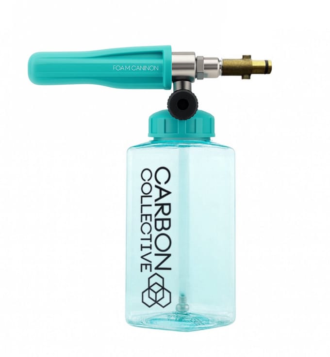 CARBON COLLECTIVE – Ultimate HD Snow Foam Lance – Clear Teal – Transparent Blue - NILFISK GERNI