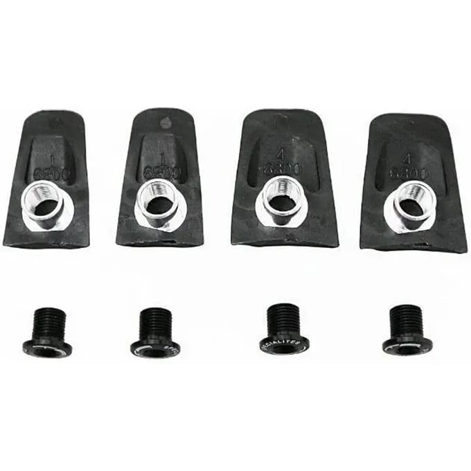 Set van 4 intravis pedaalkrans compatibel met Specialités T.A. schijven. Dura ace 9000 x110
