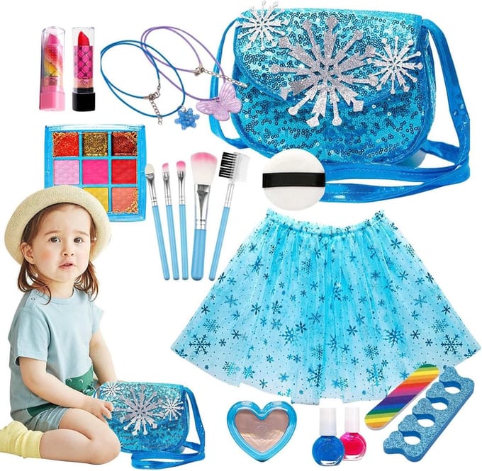 Speel Make-up Set - Kinder Make-up Nep Make-up - Creatief Spelen - Alles-in-één Speelgoed