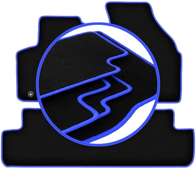 CARLUX-BLUE automatten voor: Daewoo Rezzo minivan (2000-2011)