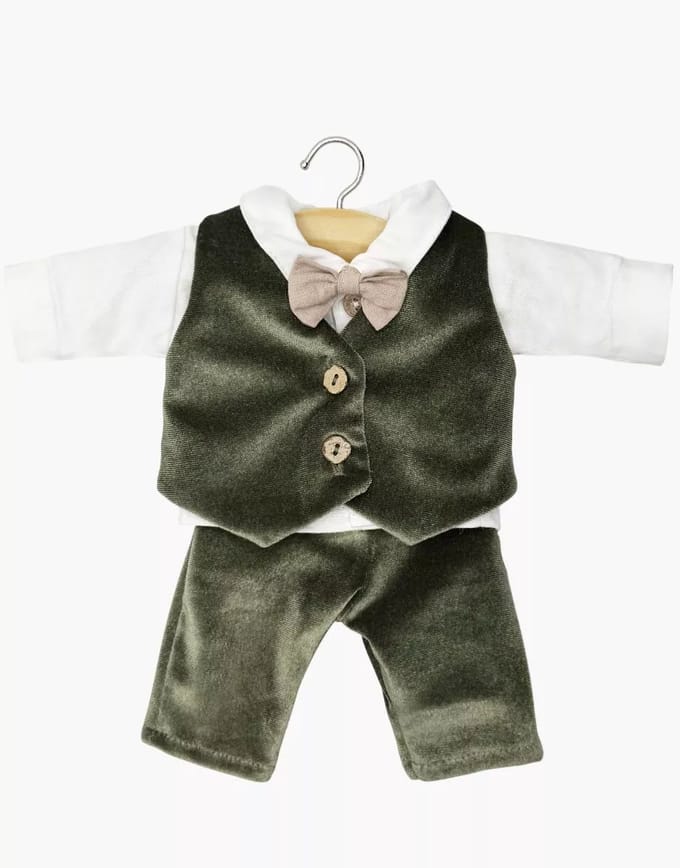 Minikane Gordi Poppenkleding Kledingset Driedelig Pak 34 cm