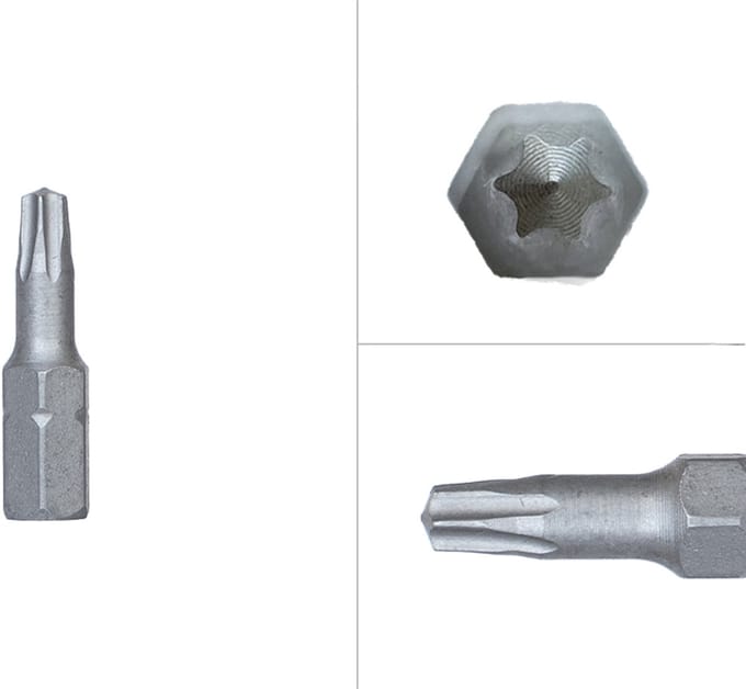 Wovar Torx Bit TX20 25mm | 10 Stuks