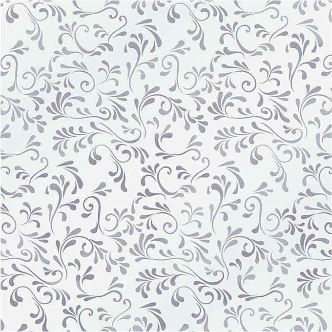transparant papier "Roma." - Zilver