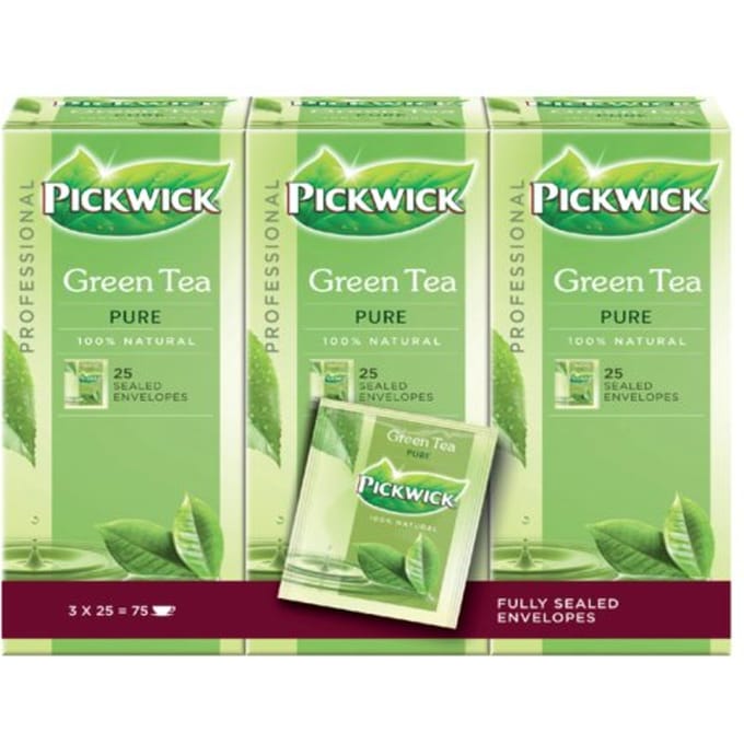 Thee Pickwick Fair Trade green pure 25x1.5gr