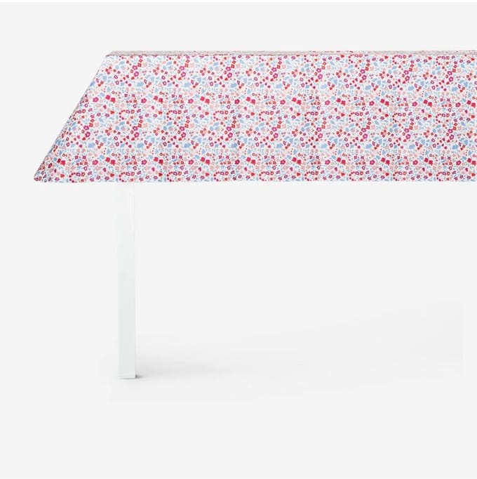 Papieren tafelkleed bloemen (180 x 120 cm)