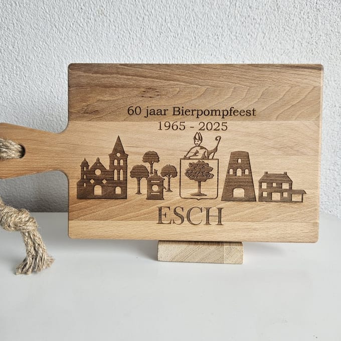 borrelplank beukenhout skyline Esch 20 cm