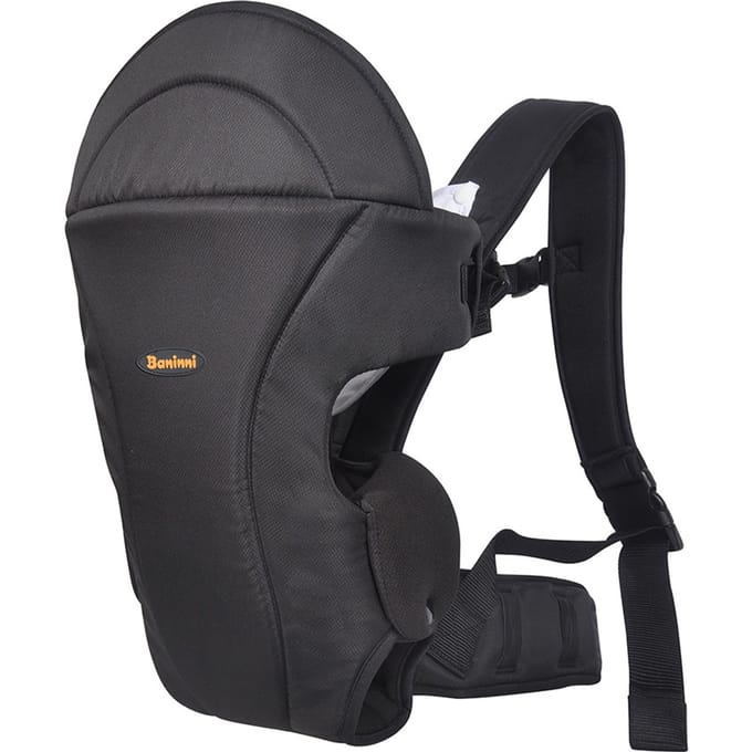 Baninni 3-in-1 Draagzak Sacco Luxe Zwart
