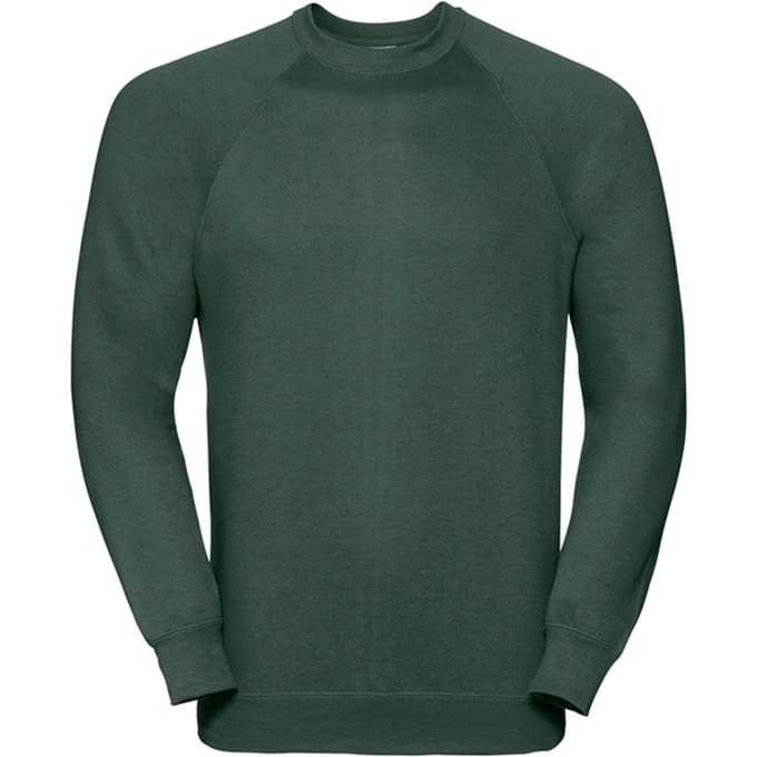 Russell Heren Klassiek Sweatshirt (Fles groen)