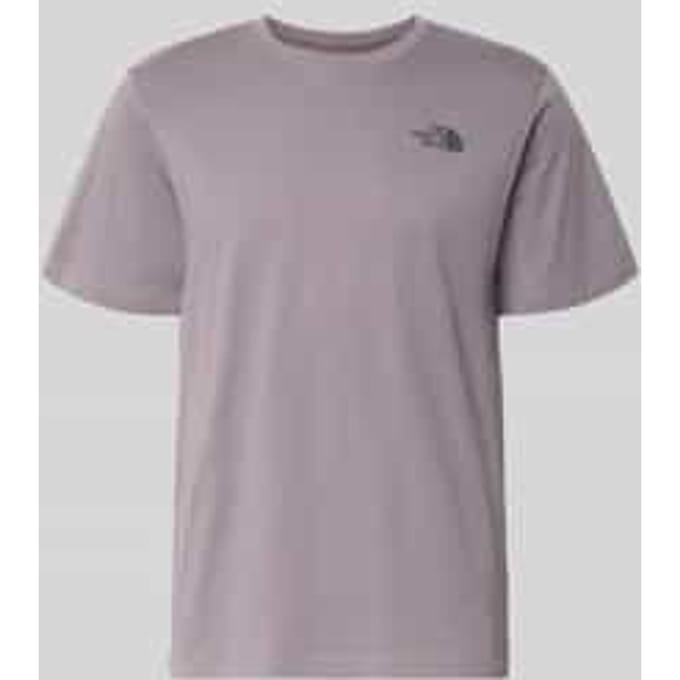 T-shirt met logo en ronde hals