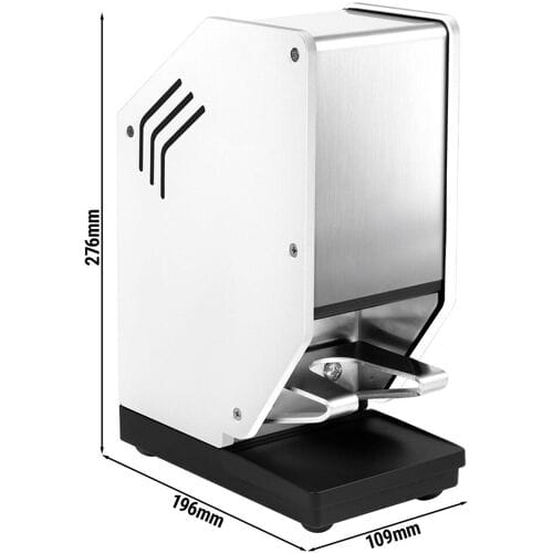 GGM Gastro Automatischer Kaffeetamper - Anpressdruck 25kg - Weiß