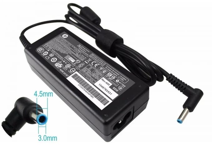 Adapter universeel HP oplader laptop geschikt voor HP - 65W/45 19V/3,42A blue tip/pin