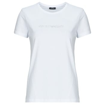 Emporio Armani Ew000408_af13033 Korte Mouwen Basislaag Wit S Vrouw