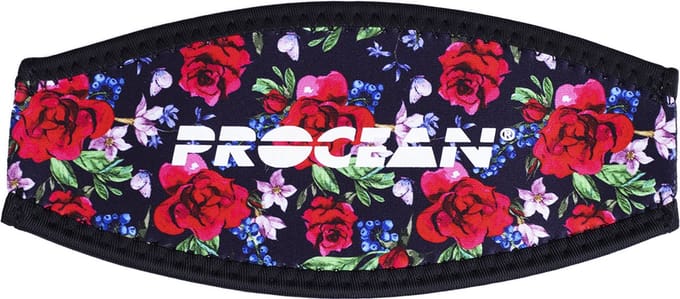 Maskstrap | neopreen slide | Rode rozen