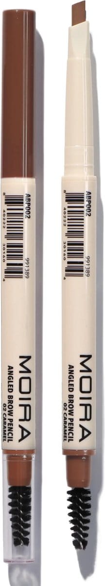 Moira Angled Brow Pencil 002 Caramel - Wenkbrauwpotlood - Vegan