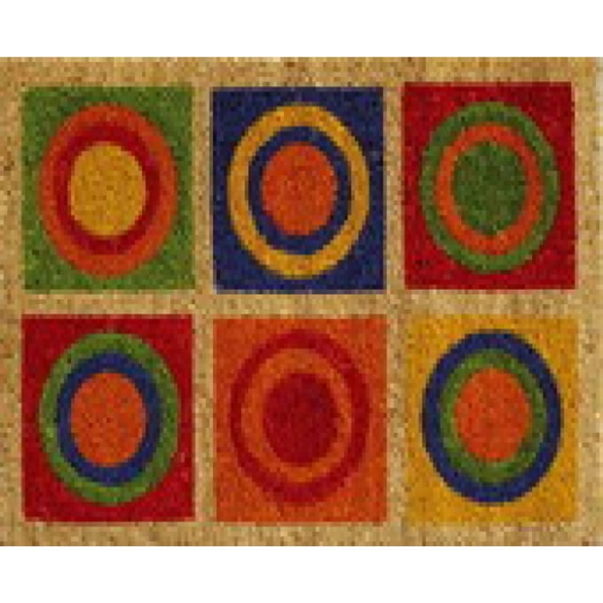 Intergard Deurmat Zon kleurrijke designmat 40x60cm