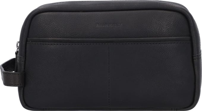 BURKELY Antique Avery Leren Toilettas - Zwart