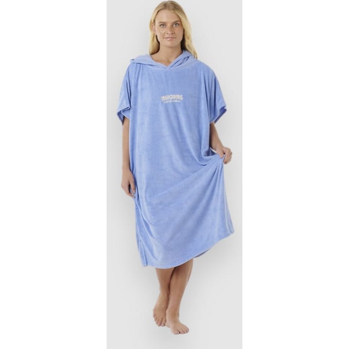Rip Curl Classic Surf Hooded Surf Poncho blauw