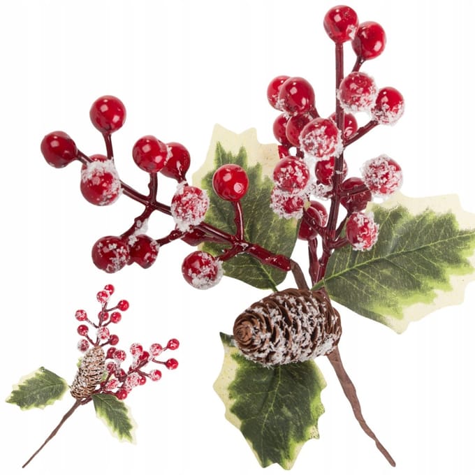 Hangzhou A Link Star Technology HR50-33 - Kerststuk - Jarzębina - 22cm