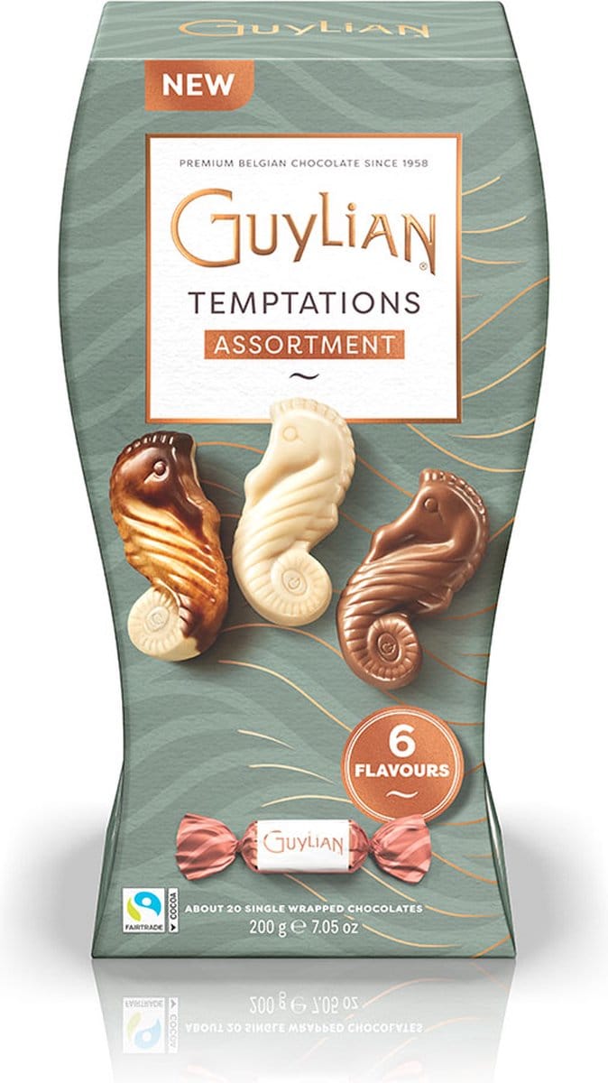 Guylian Temptations Mix Curved Pack - 200 gr