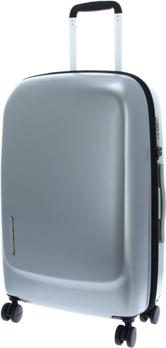 MANDARINA DUCK D-Drop Trolley Silver Zilverkleurig 67cm