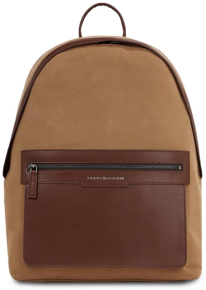 Tommy Hilfiger Rugzak bruin Classic Dome Backpack AM0AM12228 Brown - Rugtas