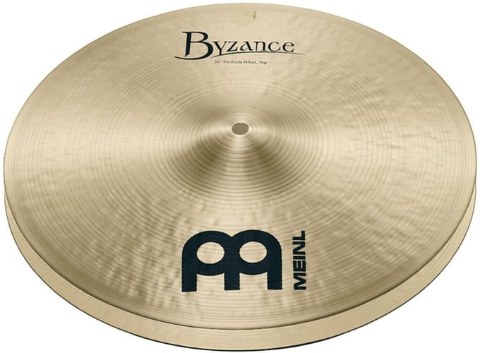 Meinl Byzance Medium HiHat 14" B14MH, Traditional Finish - HiHat