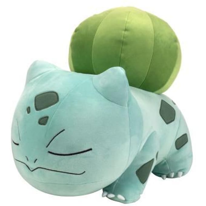 Pokemon Slapende Bulbasaur pluche 45cm Bekende knuffels