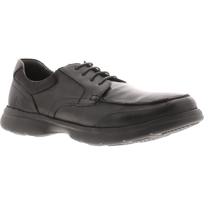Hush Puppies Jongens Schoenen Hugh Leer zwart