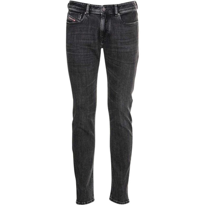 Diesel Heren Sleenker Skinny Jeans (Donkergrijs)