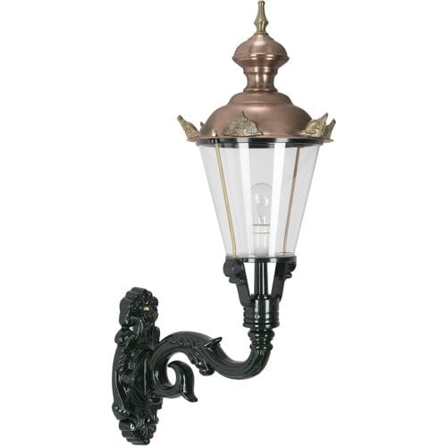 KS Verlichting Buitenlamp Volendam 1 XL met Kronen