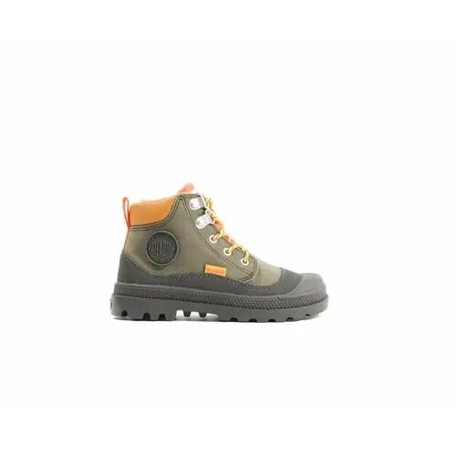 Palladium - PAMPA HI CUFF HKR WP - Half-hoog - Kleur: Groen - Maat: 34