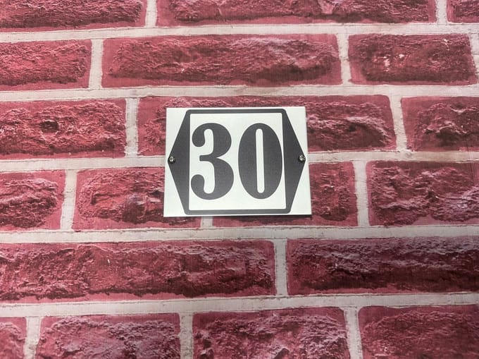 huisnummer 30 klassiek