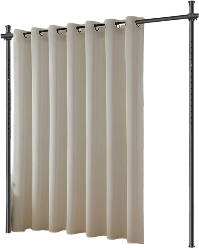 CLVP® Ruimteverdeler zonder Boren - Roomdivider - Kamerscherm - Scheidingswand