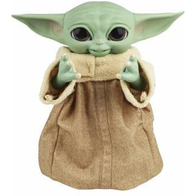 Beeldje Hasbro Star Wars Mandalorian Baby Yoda The Child Animatronic electronic