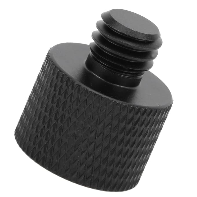 Microfoonstandaard Adapter 5 8 Inch Vrouwelijk naar 3 8 Inch Mannelijk Schroefdraad Adapter voor Microfoonstandaard BevestigingZwart gray