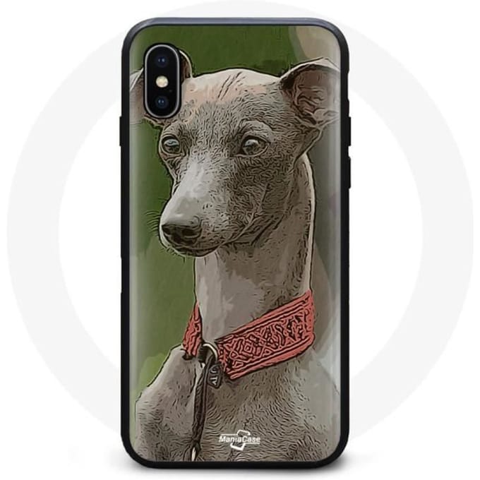 Coque Souple - Greyhound - Iphone XS Max - Noir - Synthétique - Mixte